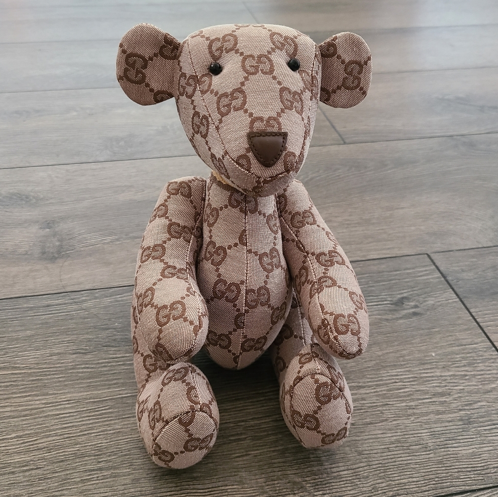 Gucci Monogram GG Teddy Bear